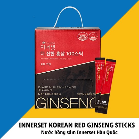 NƯỚC HỒNG SÂM HÀN QUỐC KOREAN RED GINSENG STICKS – INNERSET