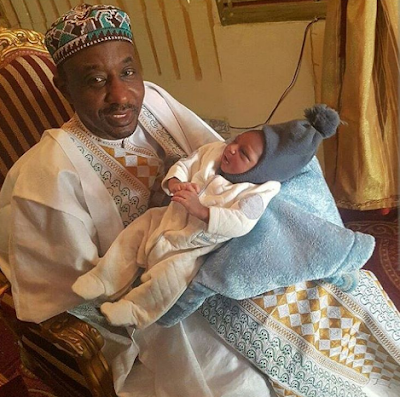 2 Adorable photo of Emir of Kano and his grandson