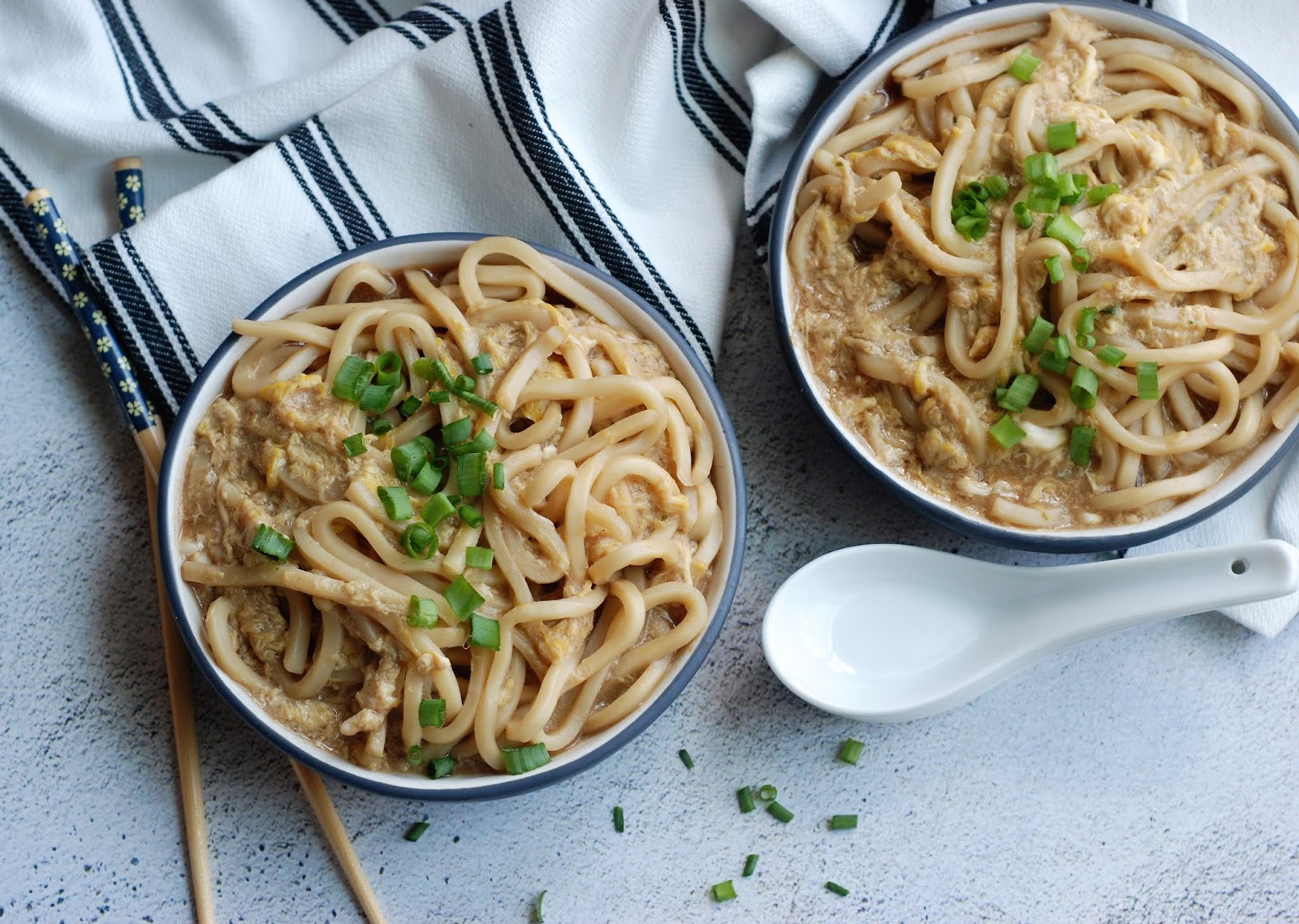Fleur DeLectable Shoyu Udon Egg Drop Soup