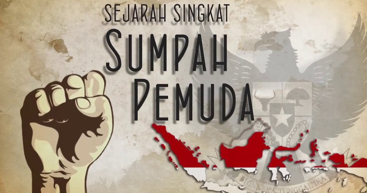Ilustrasi Karikatur Sumpah Pemuda