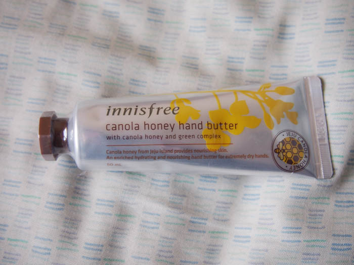 cheriepy's blog Quick Review Innisfree Canola Honey Hand Butter Review