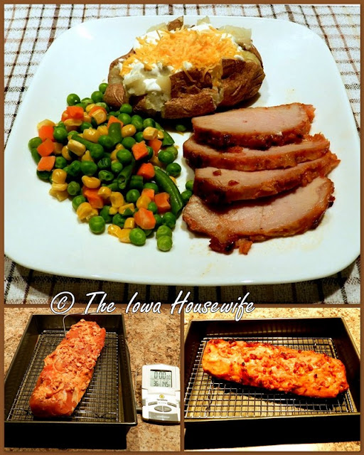 The Iowa Housewife Small Recipes...Small Roast Pork Tenderloin