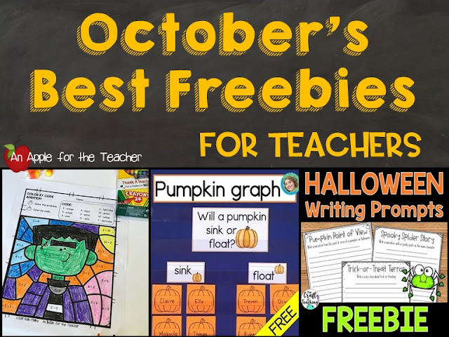 Teacher Freebies for October