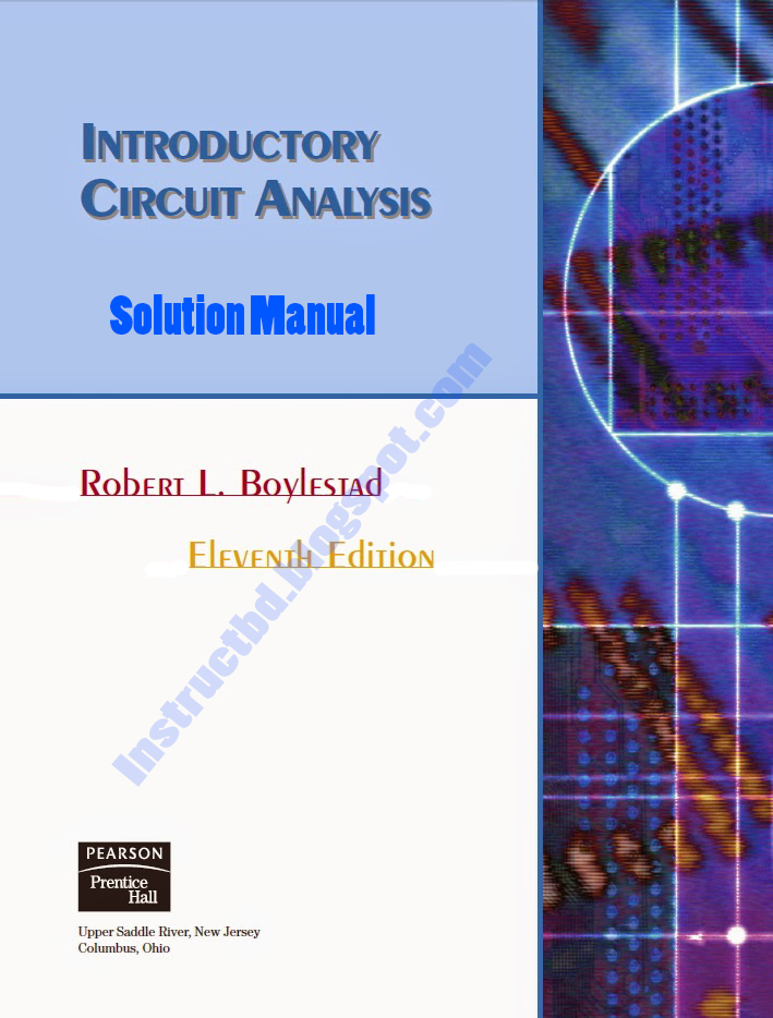 boylestad introductory circuit analysis solution manual