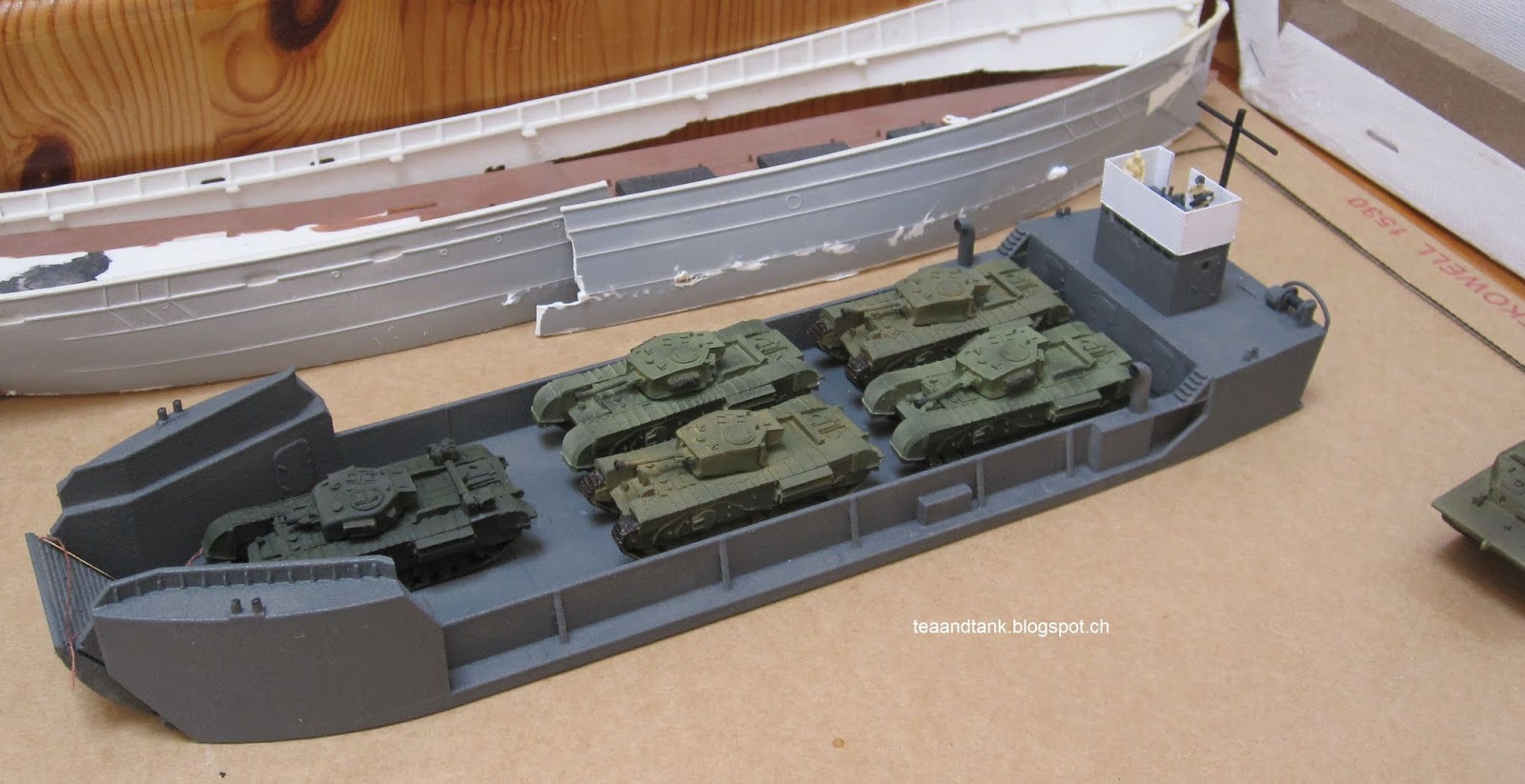 Tea and Tank British American Landing Craft Tank LCT Part I 28/52