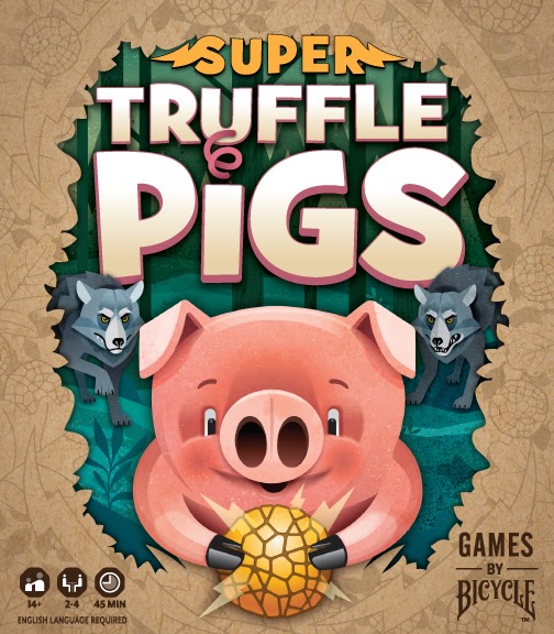 Super Truffle Pigs Games By Bicycle Kickstarter Board Game Preview