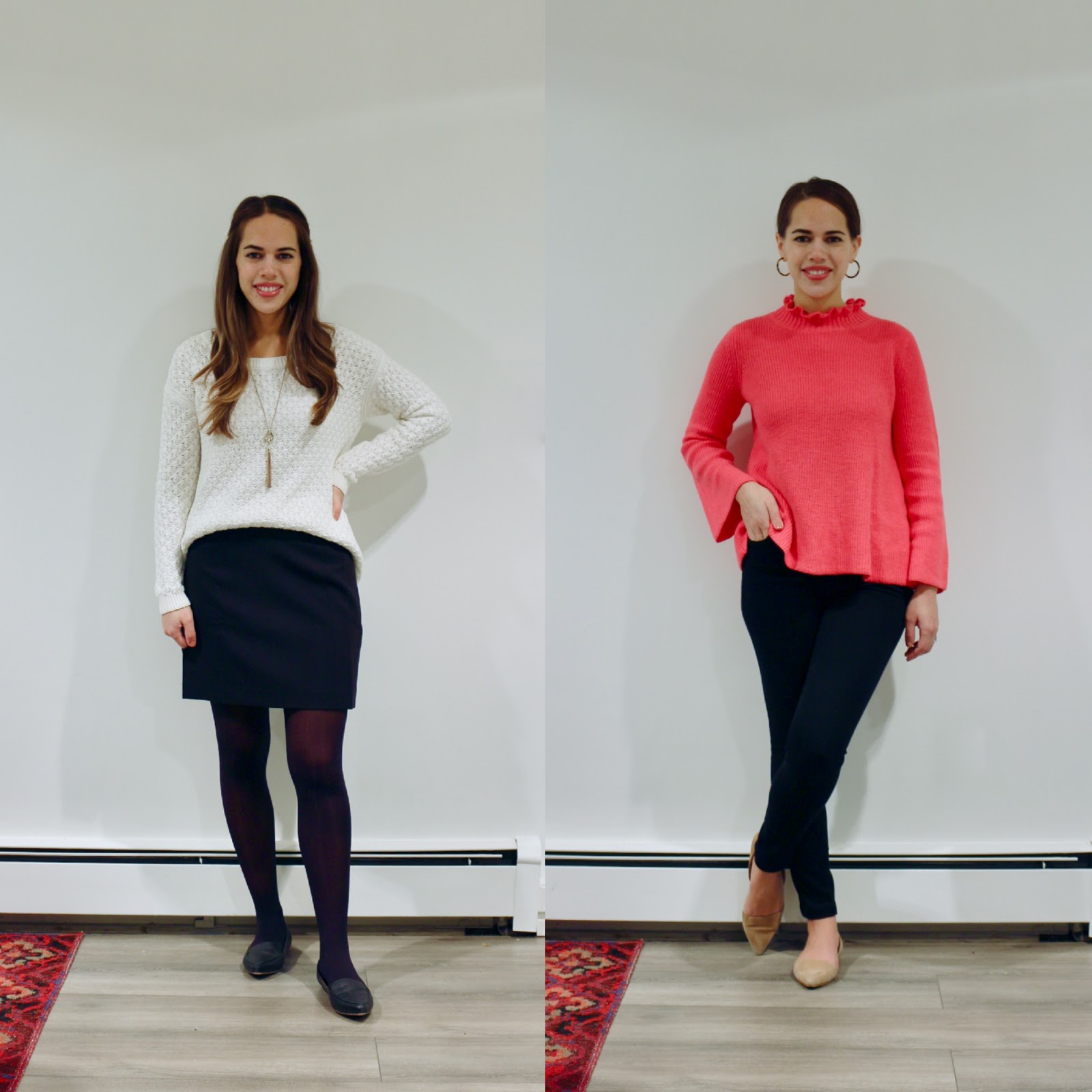Jules in Flats October Outfits (Business Casual Fall Workwear on a Budget)