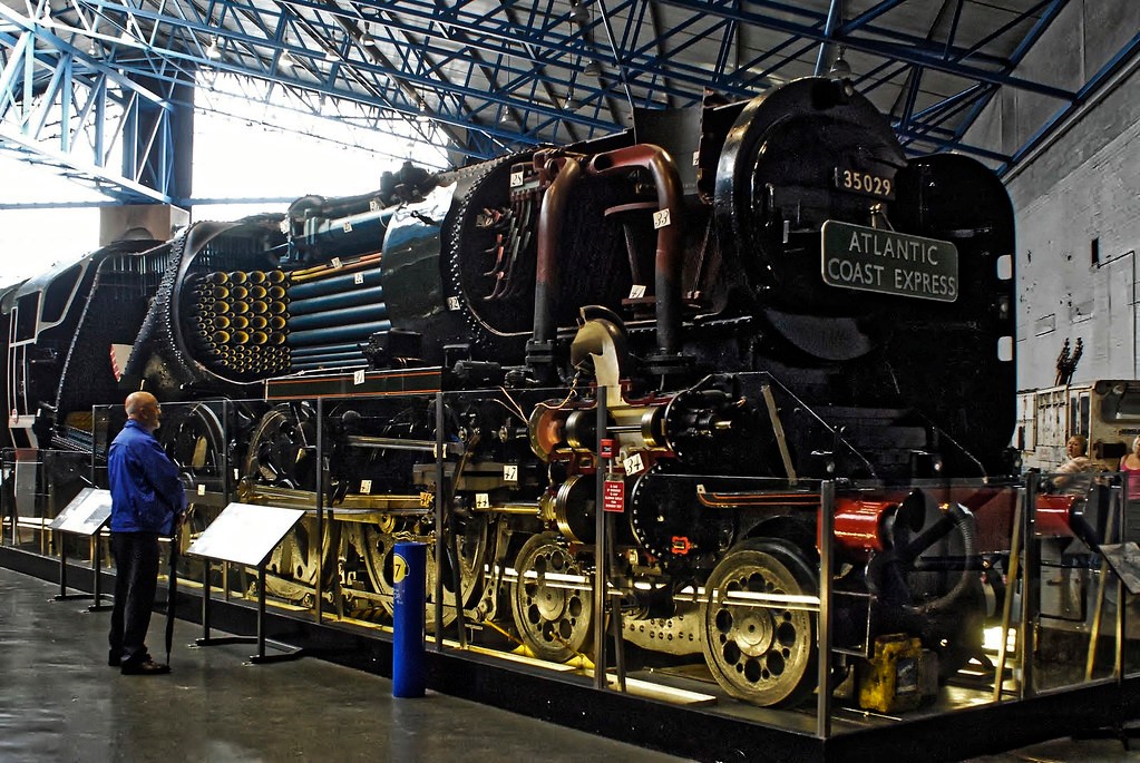 Just A Car Guy steam cutaway display at the National Railway Museum, York