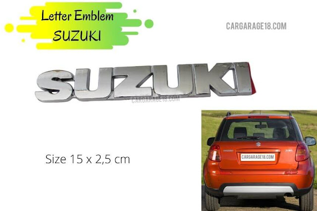 Letter Emblem SUZUKI