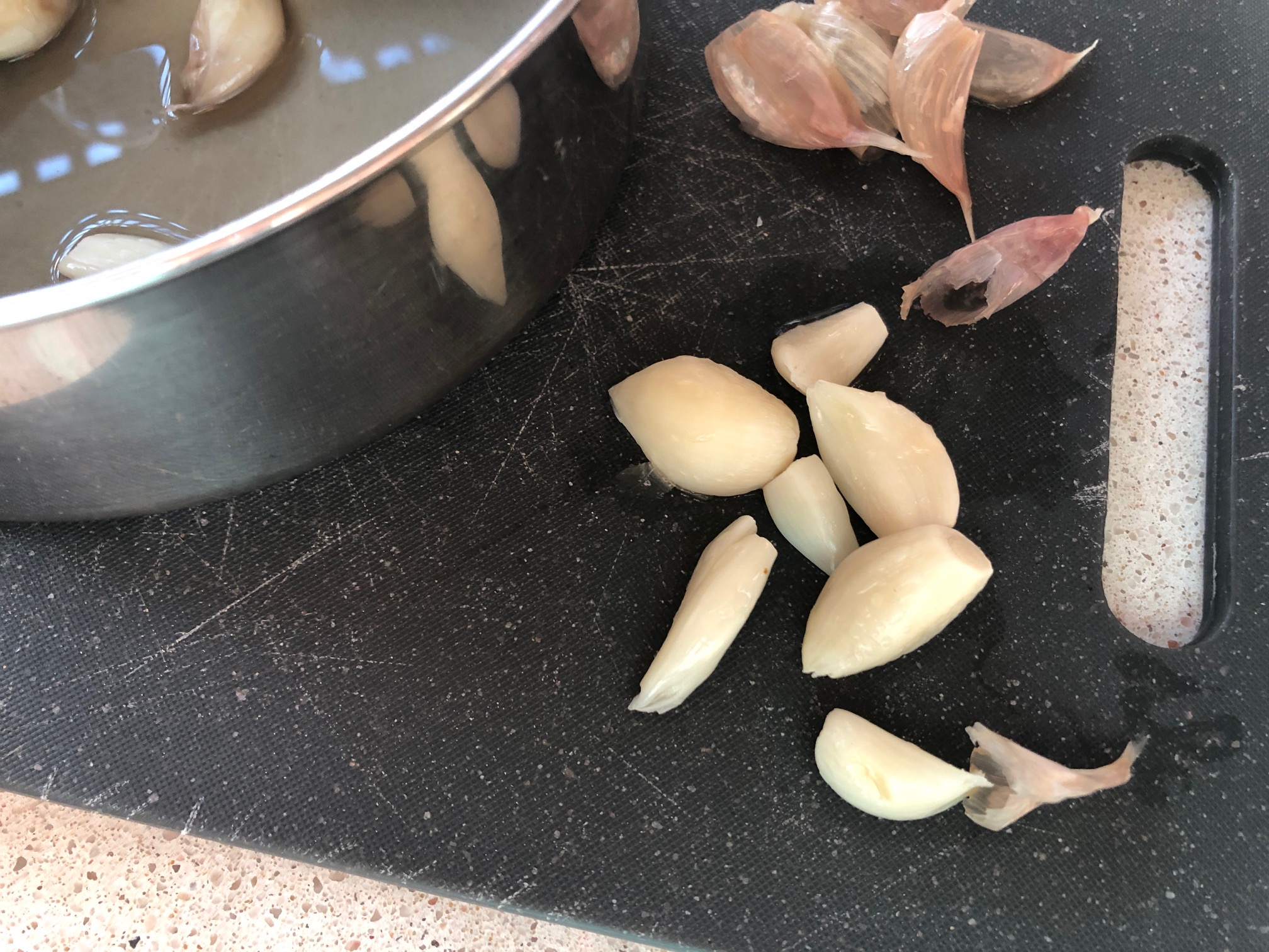 Calm garlic's pungency for an easy fall casserole