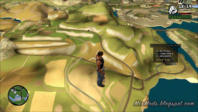 gta sa san andreas leve aumentar fps remover árvores vegetação