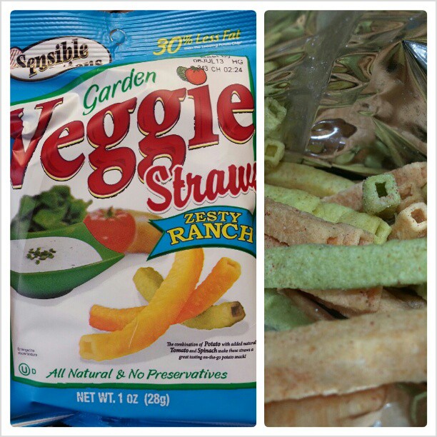 Shannon's Lightening the Load Garden Veggie Straws Zesty Ranch