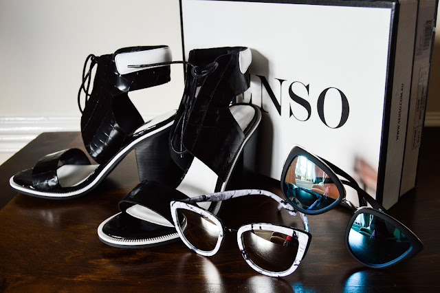 Senso Riley Heels, Quay My Girl Marble Sunglasses