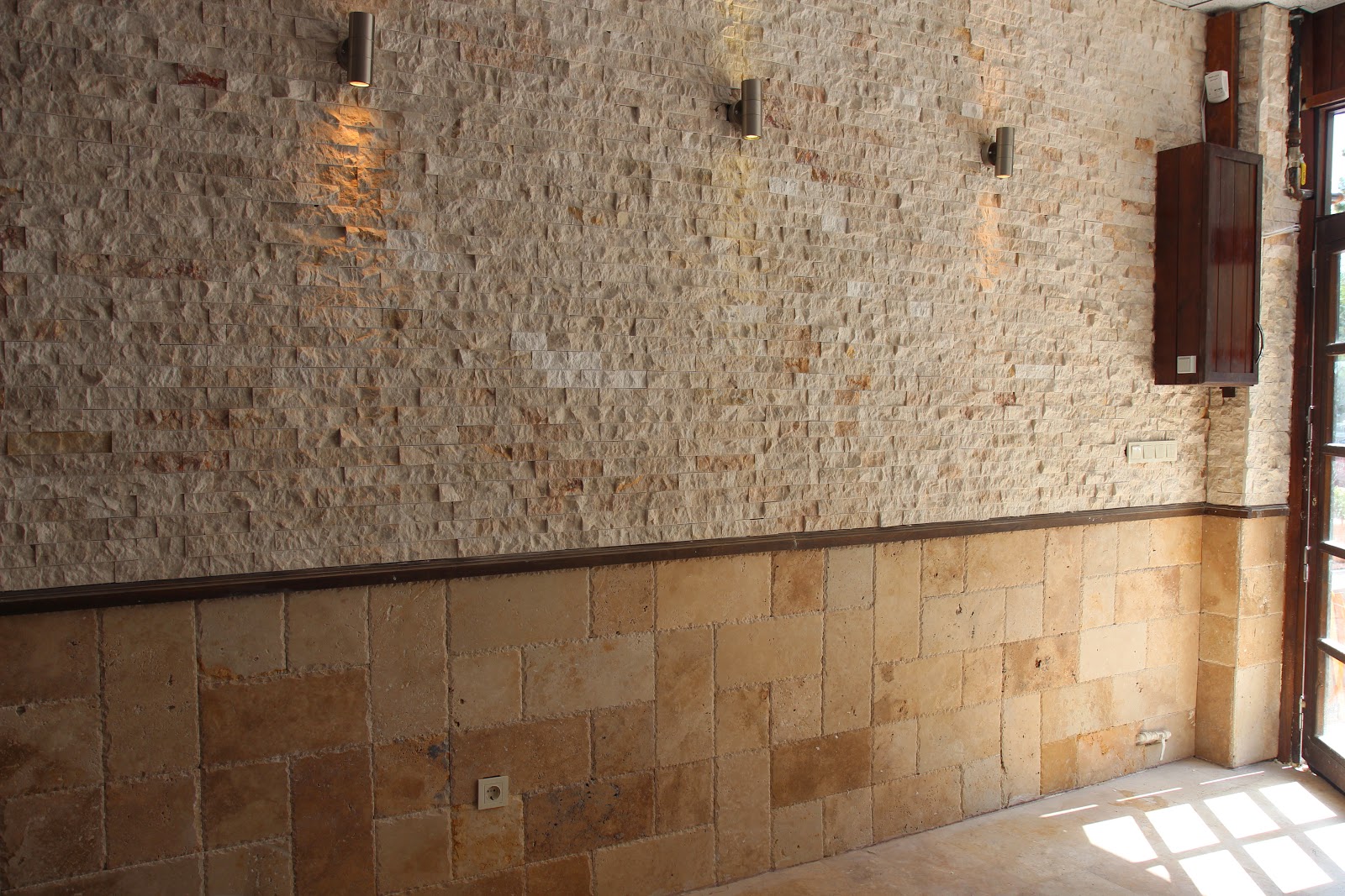 TAŞ DUVAR , TAŞ DUVAR UYGULAMASI, TAŞ DUVAR MODELLERİ Patlatma Taş