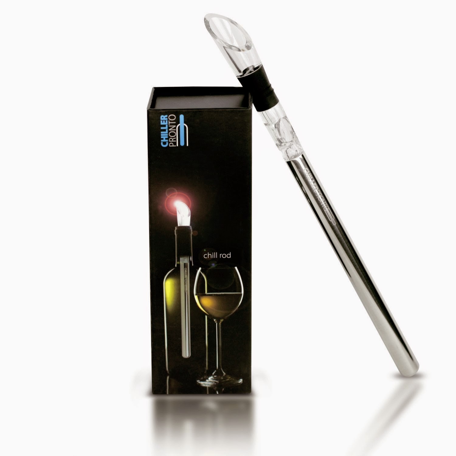 Chiller Pronto Wine Chiller Stick With Pourer