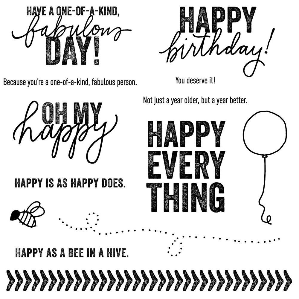 DAT'S My Style CTMH Happy Everything Stamp Set Blog Hop
