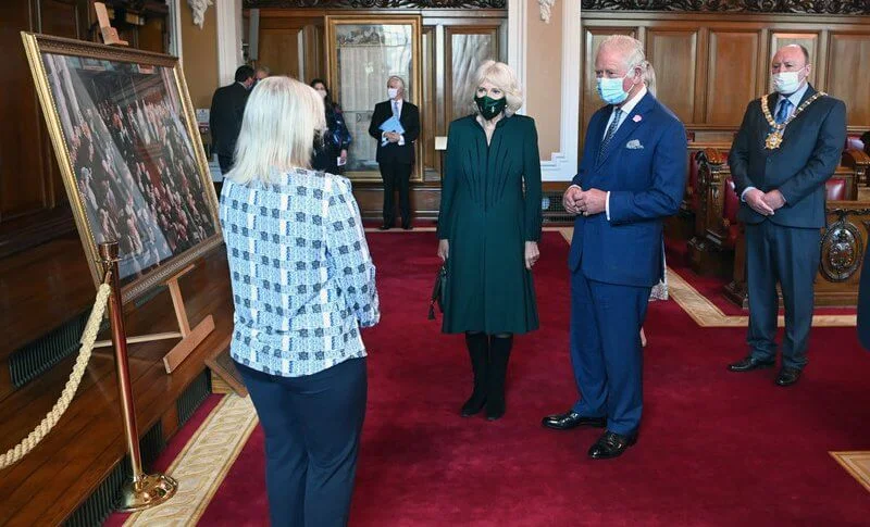 The Duchess wore a green dress. Belfast become a UNESCO City of Music by 2023