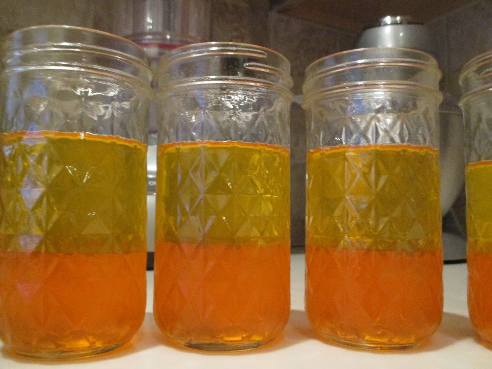 Fabulicious Foodie Candy Corn Gelatin Dessert