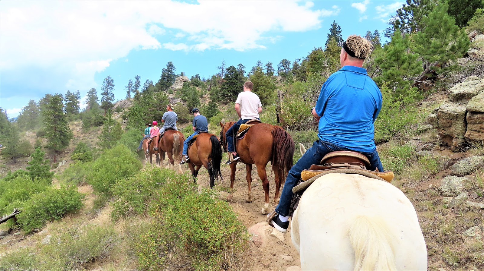 Todd Swank Horseback Riding in Estes Park, Colorado
