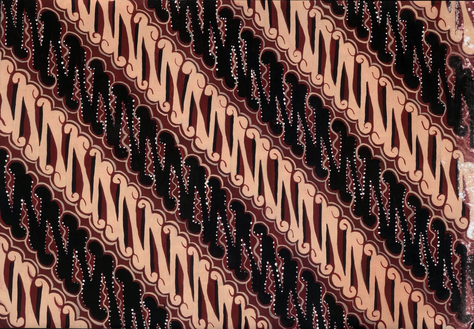 Motif Batik Parang Kusumo Berasal Dari Daerah Contoh Motif Batik