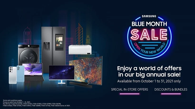 Samsung's premium products now on sale at the annual Blue Month Sale