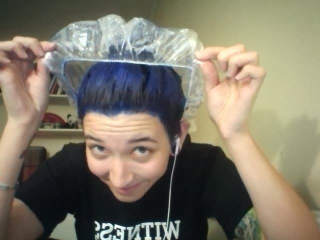 1. "Cobalt Blue Hair Paint" by Manic Panic - wide 2