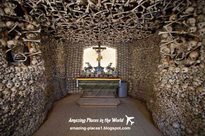 amazing buildings, Chapel of Skulls in Kudowa, Poland
