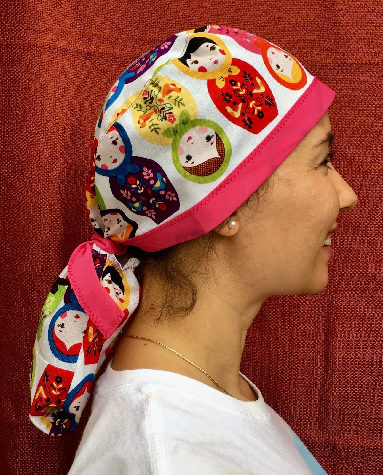 Life After The Third Divorce Scrub Cap Pattern For Long Hair How to