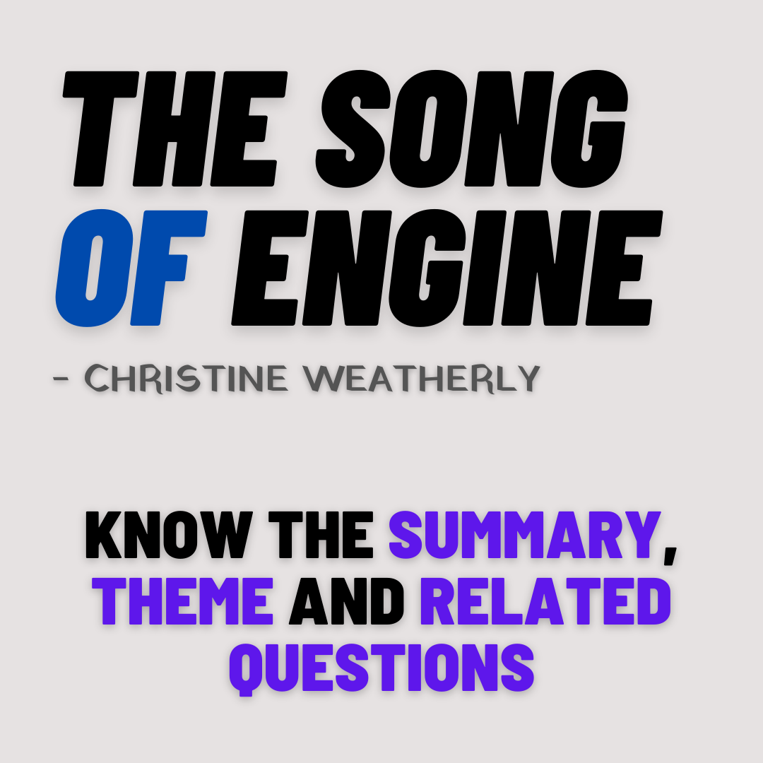 The song of the Engine - question answer 