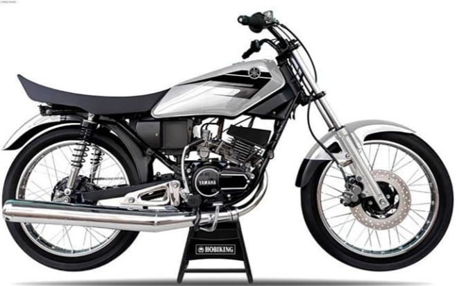 Modifikasi Rx King Warna Silver Original, Polos, Metalik, Doff, Gold