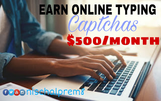Earn Online Money Upto $500 By Typing Captchas From Kolotibablo