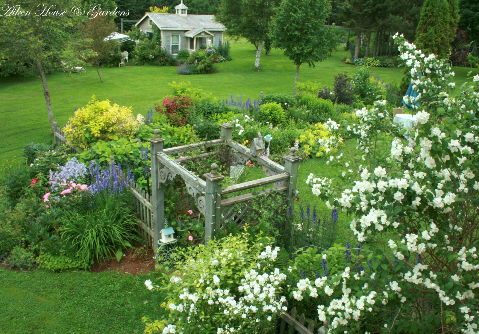 Aiken House & Gardens Garden Views