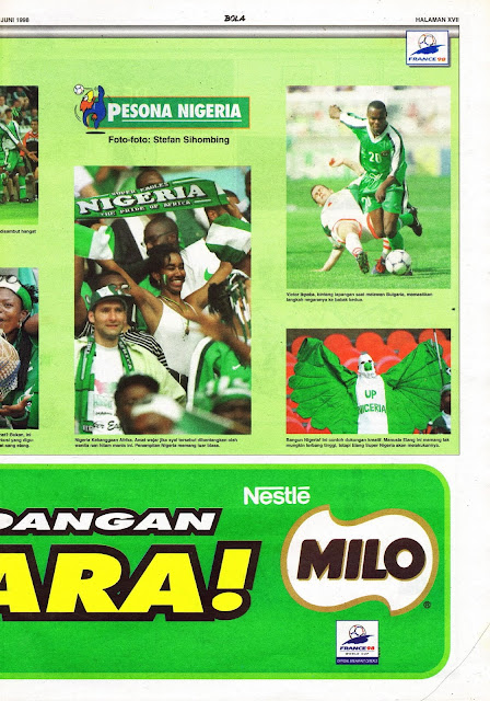 PESONA NIGERIA PIALA DUNIA 1998 PRANCIS