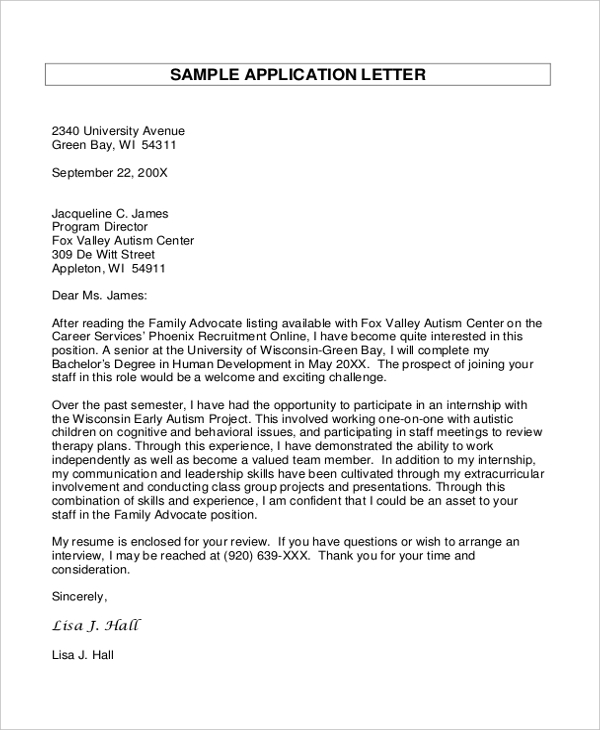 Formal Letter Format Application Birthday Letter