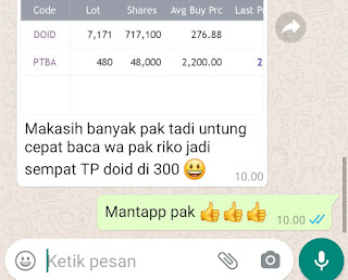 Portofolio Rikopedia dan testimoni member