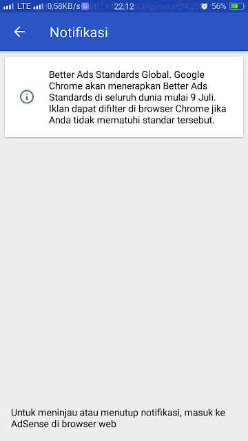 Kebijakan Better Ads dan Dampak Pada Adsense