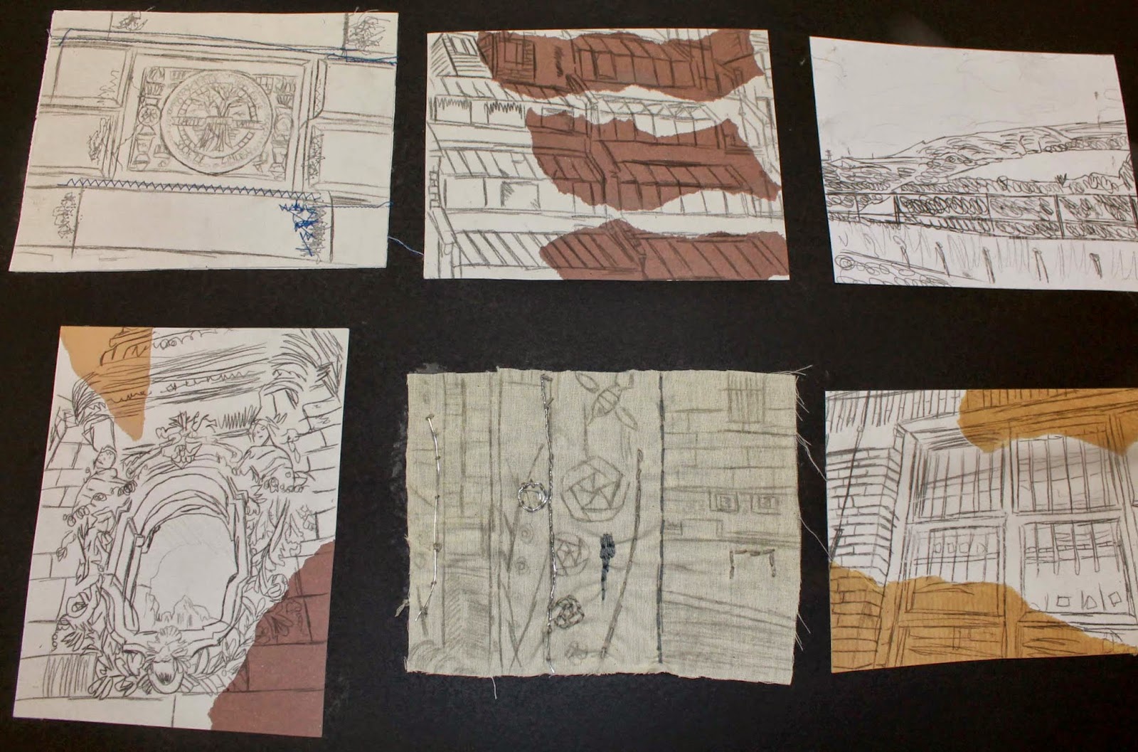 Emma Louise Robinson Carbon Prints For Risk Project (Core Work)