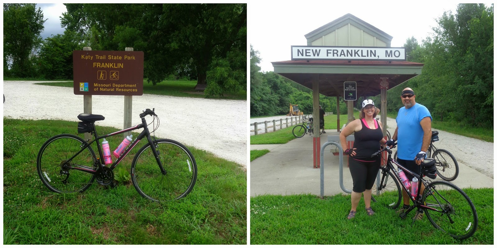 Tour of Missouri Katy Trail State Park Booneville to McBaine