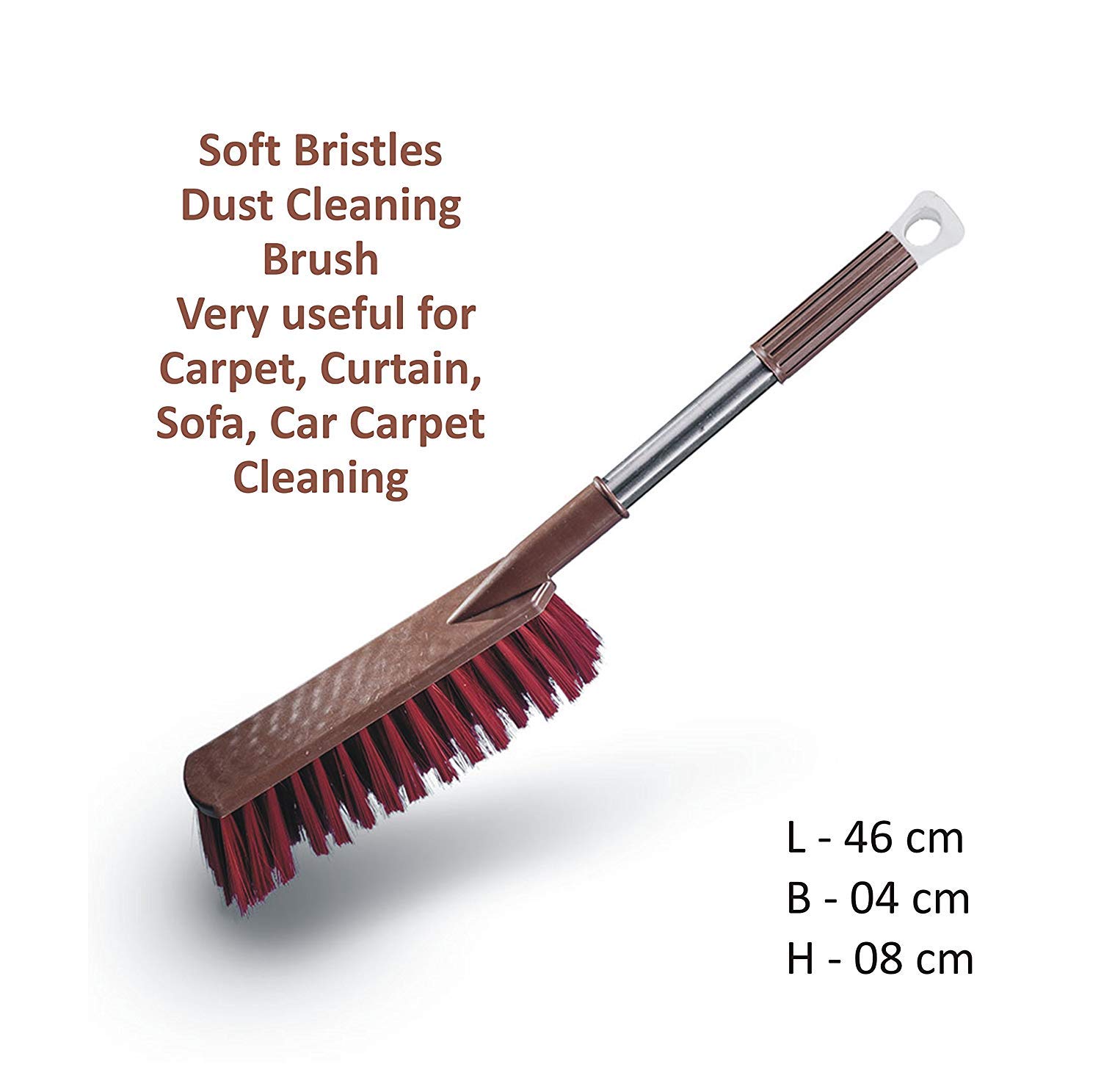 Soft Bristles Carpet Cleaning Brush (Assorted Colour)