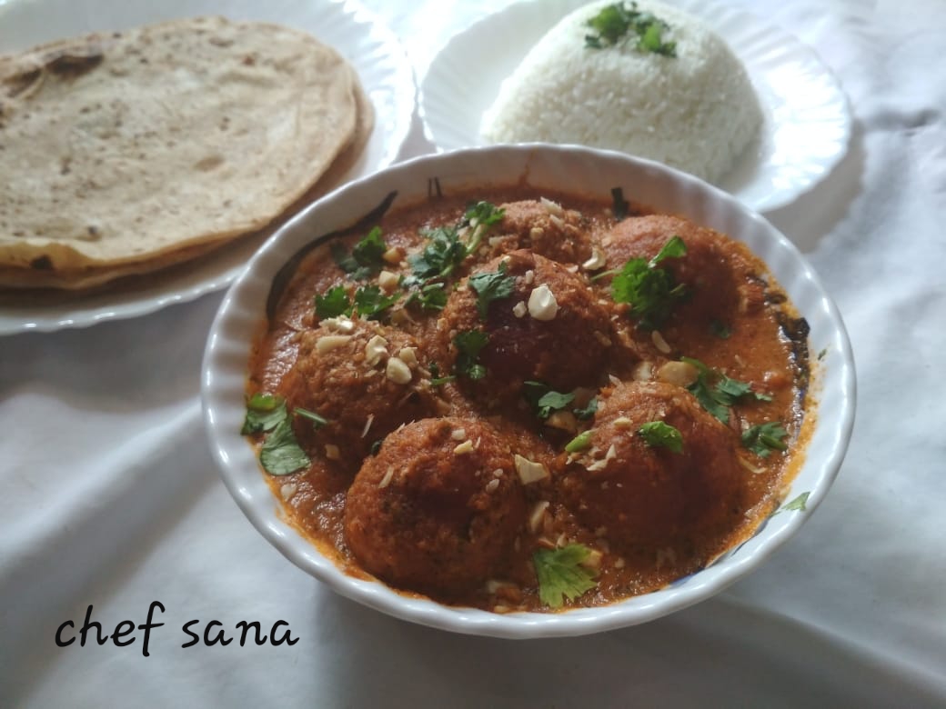 Sana ki Rasoi Gulab Jamun ki sabzi. Gulab jamun kofta