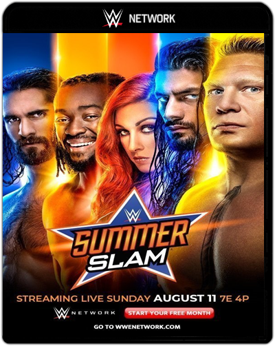 WWE SummerSlam (2019) 1080p WN WEB-DL Latino (Wrestling. Sports)