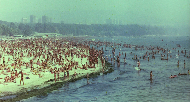 Спомени от СОЦАПлажът на Варна,през лятото на 1981 година