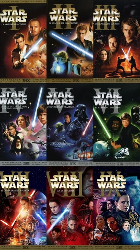 Familiarizarse Ten cuidado Repulsión Todas la películas de Star Wars en orden [Eurowon]