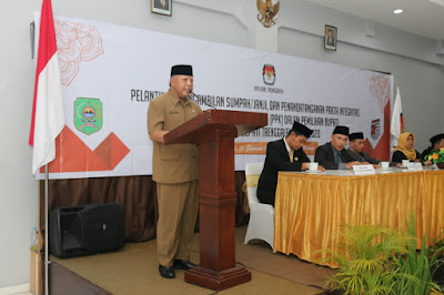 Asisten Daerah Sugeng Widodo Apresiasi Generasi Milenial Dominasi Anggota PPK se-Kabupaten Trenggalek