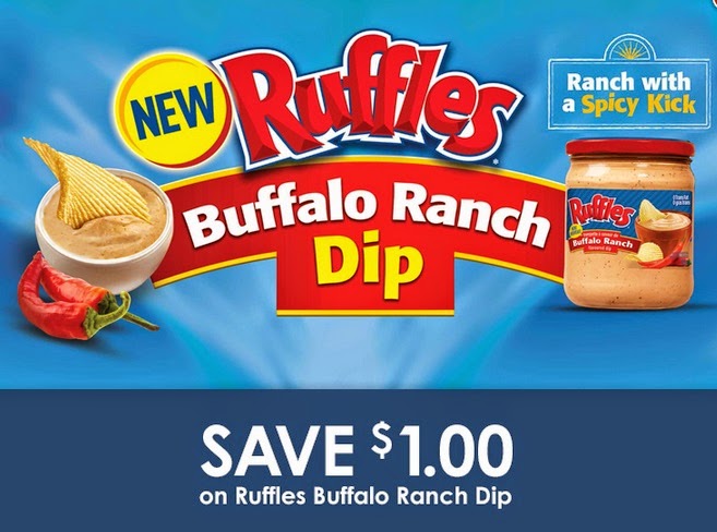 Canadian Daily Deals: Save.ca Ruffles Buffalo Ranch Dip $1 Off Coupon