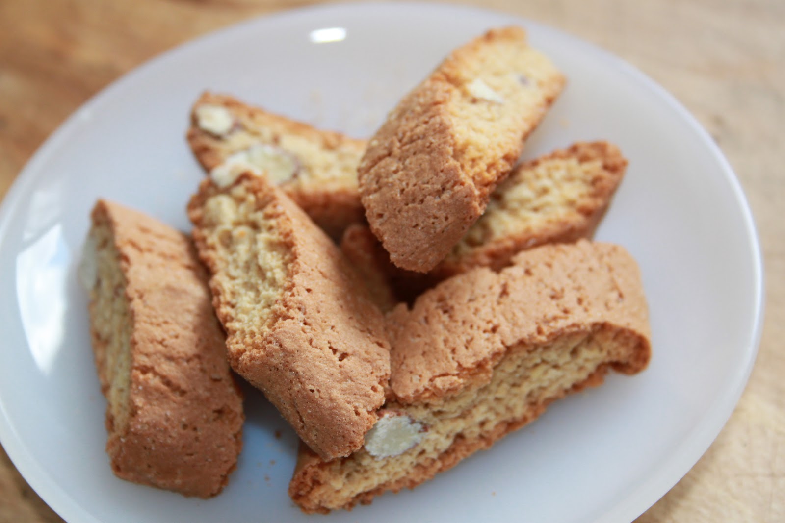 Ma planète culinaire Biscotti aux amandes