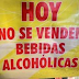 HASTA EL LUNES A LAS OCHO DE LA MAÑANA PROHIBIDA LA VENTA DE BEBIDAS ALCOHÓLICAS EN LA REPÚBLICA DOMINICANA 