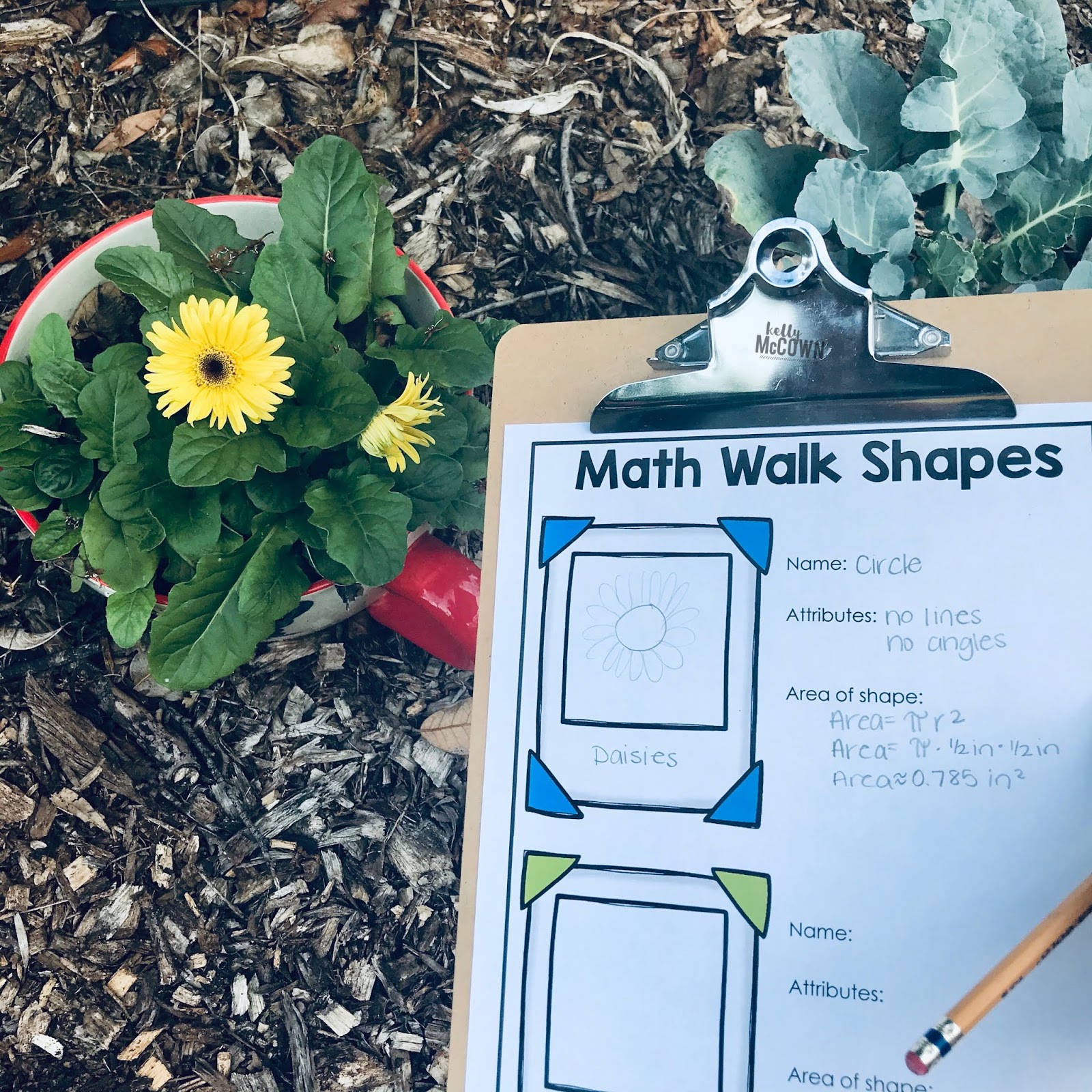 Kelly McCown Outdoor Math Project Based Learning