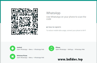 Cara Membuka Whatapps di Browser Komputer Tampilan WA web
