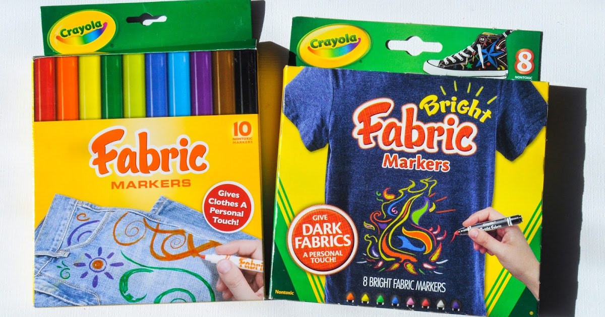 Crayola FABRIC Markers - 10-Pack